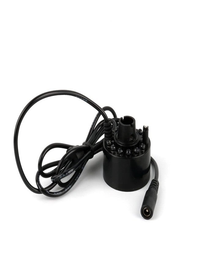 مضخة FIERRG Power Pumps قطعة واحدة 24 فولت تيار مستمر لصنع ضباب فوق صوتي لحوض السمك مع ملحقات مضخة إضاءة (اللون: بدون محول طاقة) - Image 1
